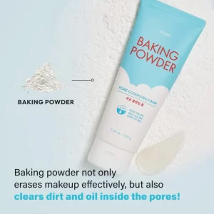 Etude house Baking powder cleaning foam for acne/blackheads prone skin